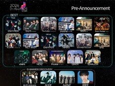 엔하이픈→최립우, 디 어워즈 사전 시상 첫 수상자 나왔다