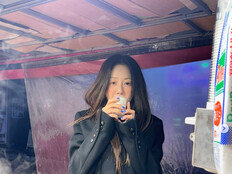 고현정 길거리포차 국룰 잘알 ‘어묵 국물 못 참지’ [DA★]