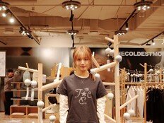 한로로, 더콜디스트모먼트 부산 팝업 깜짝 방문