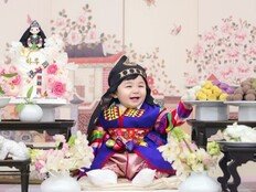 하루, 아빠 심형탁과 돌사진 판박이…“이목구비가 똑같아” (슈돌)