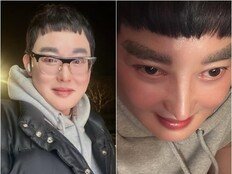 황재근, 민머리 벗고 확 달라졌다…수염까지 싹 변화