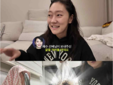 박경혜, 절친 혜리 집서 굴 먹방…“김혜수 선생님이 보내줘”