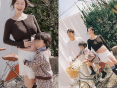 ‘임신 31주’ 나비, 만삭 D라인 화보…아들 배에 귀 ‘뭉클’ [SD셀픽]