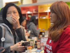 이영애, 인파 뚫고 손미나 응원 갔다…“의리의 여왕” [SD셀픽]