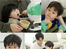 ‘슈돌’ 정우, 하루 이유식 먹방 도우미 출격…은우도 흐뭇