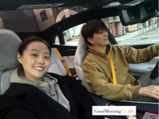 ‘하반신 마비’ 박위, 두 발 서더니 이번엔 ♥송지은과 운전…“굿모닝” [SD셀픽]