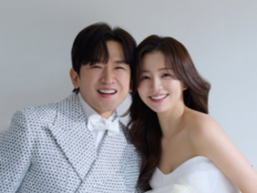이민우, 11세 연하 아내와 웨딩화보 공개…“내 인생 함께할 사람”
