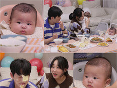 임라라♥손민수 딸 단이, 갈비찜에 옹알이 폭발…먹짱 베이비 등극(슈돌)