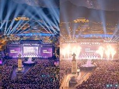 SNS “방탄 컴백에 ‘주단’ 깔았다” AI 조감도 확산
