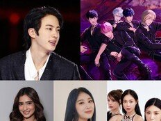 BTS 진·플레이브·Caprice Cayetano·이채연·브브걸 아이돌픽 위클리 1위 [DA차트]