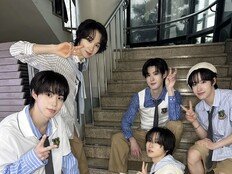 엠비오, 음방 비하인드 컷 공개→반응 터졌다