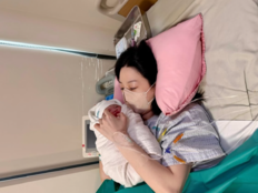 오상진·김소영, 둘째 아들 품에 안았다…“네 가족 됐다”