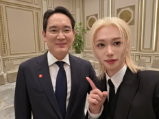 필릭스, 이재용 옆에서 웃었다…“이재용복, 돈 들어온다” [SD셀픽]