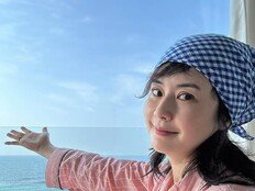 최정윤 “굿모닝 바다야”…5살 연하 재혼 후 확 달라진 얼굴