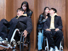 송지은, ♥박위와 ‘휠체어 데이트’…번쩍 들며 “함께라면 어디든”