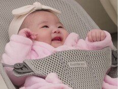 손민수♥임라라 쌍둥이, 아빠표 브이라인 관리에 ‘방긋’ (슈돌)