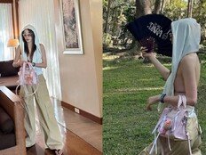 41세 산다라박, 잔뜩 성한 비키니 뒤태 ‘자신감’ [DA★]