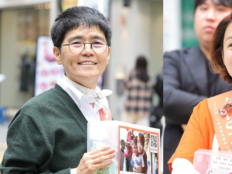 노희경·배종옥·한지민, 어린이날 앞두고 거리 모금