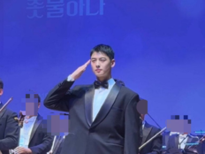 차은우, ‘탈세 논란’ 130억 완납 후 첫 등장…군악대서 경례 [SD이슈]