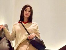 김혜수, 다리가 몇 미터야…압도적 각선미 [DA★]