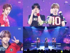 TWS, 음방 2관왕… 신유 MC ‘인기가요’서 정상 올라 ‘뭉클’