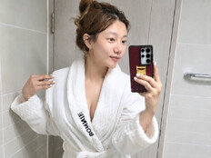 이채영, 샤워가운만 입은 채…남다른 건강미 부러워