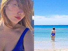 이채영, 미코 수영복st…감출 수 없는 건강미