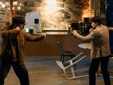 신하균, 10년 악연 허성태와 대치…카페서 무슨 일? (오십프로)