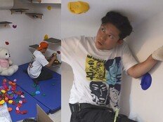 김대호, 천장까지 매달렸다…‘대호하우스’ 무슨 일? (나혼산)