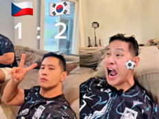 유승준 “누가 뭐래도 대한민국”…태극마크 입고 환호