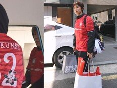 코드쿤스트, 축구에 미쳤다…대표팀 응원 위해 한 달 준비