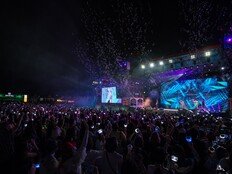몬스타엑스 페스티벌 헤드라이너 떼창 접수…그룹·솔로 활약 빛났다