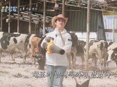 ‘콩콩팜팜’ 도경수, 일머리도 남달랐다…에어건으로 마늘 껍질 ‘척척’