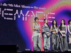 아이들 “뜨거운 서머송 컴백, 이전과 달라…함께 즐겨주시길”