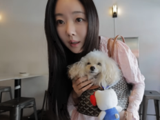 48세 김사랑, 반려견도 280만원 명품백…뉴욕 앞두고 2kg 감량