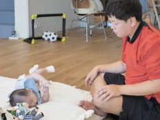 곽튜브, 생후 100일 子 운동신경에 깜짝…“축구선수 시켜야겠네” (슈돌)