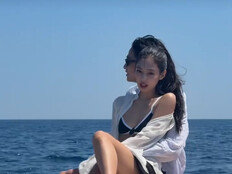 제니, 카이와 이번엔 보트 데이트?…바다 위 연인 케미
