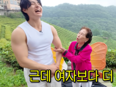 86세 전원주, 33세 몸짱남 가슴 만졌다…“성별 바뀌었다면” [SD톡톡]