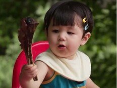 심형탁 子 하루, 생애 첫 계곡 나들이…쪽갈비 5개 ‘순삭’ (슈돌)