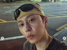 ‘♥현아’ 용준형, 러닝 사진 올렸다가 정수리까지 인증…“제 모발은 걱정 마세요”