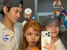 방민아♥온주완, 신혼 데이트 포착…나란히 ‘겨울왕국’ 보러 갔다 [SD셀픽]