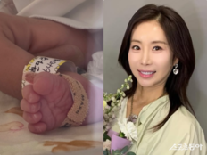 한다감, ‘최고령 산모’ 첫아들 품고 뭉클…“찰떡이 건강하게 태어나”