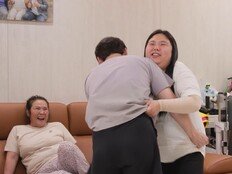 박서진vs여동생 박효정, 씨름 한판…굴욕 뒤태 어째 (살림남)