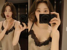 르세라핌 사쿠라, 과감한 슬립 패션…성숙미 물씬 [DA★]