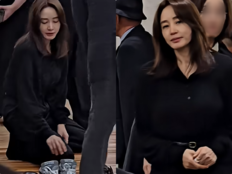 김혜수, 故 최불암 빈소서 90도 인사·신발 정리…상주 못지않은 정성