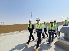 이재용, UAE 발전소 찾아 임직원 격려…AI·에너지 신사업 모색