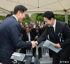 ‘박정희 추모식’ 이어 국힘 의원들과 만찬… 2심 무죄 이후 정치 보폭 넓히는 오세훈