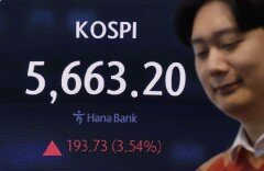 [속보]코스피 4%대 급등…매수 사이드카 발동