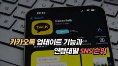 카톡 메시지 삭제와 답장 기능 업데이트와 연령대별 SNS 순위