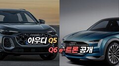 아우디 Q5 Q6 e-트론 공개